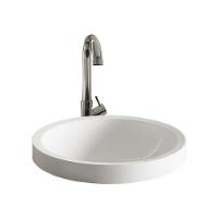 Cuba Redonda Com Torneira Dl04 E Valvula Cromada Abs Branco - 2