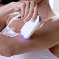 Depilador Led Laser Removedor De Pelos Sensor Feminino Touch Light Sem Dor Para Rosto Perna Braco E Virilha Sem Fio Reca - 6