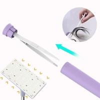 Rodo Mop Articulado Mini Ajustavel Inox Multifuncional Limpa Vidros Varredor Piso Porcelanato Azulejo Rodinho Limpeza - 7