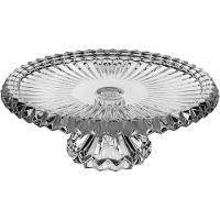 Prato Bolo Boleira Redondo Home&co Eco Crystal 13x33x33cm - 1