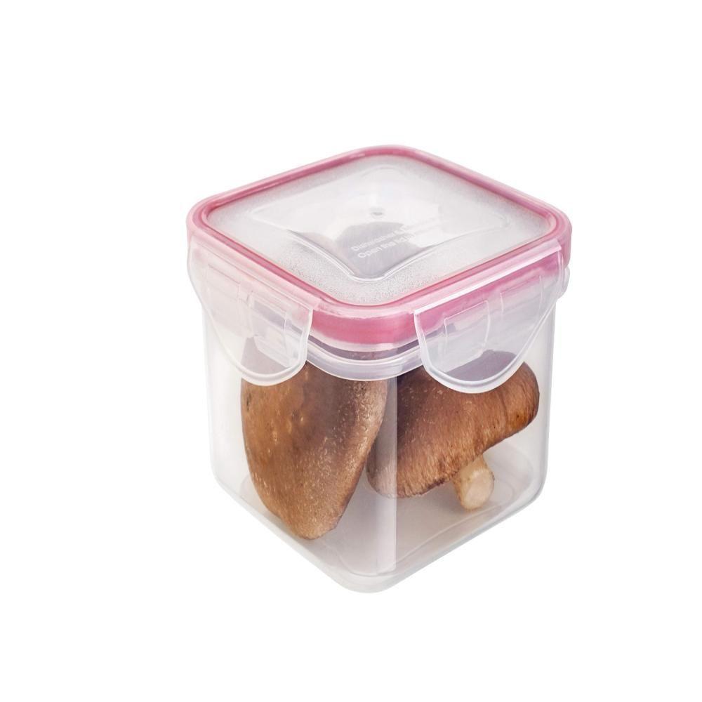 Kit 3 Potes Hermeticos Profissional Freezer Ao Microondas Multitamanhos Organizador Cozinha Mantimentos Trava Tampa Sili - 4