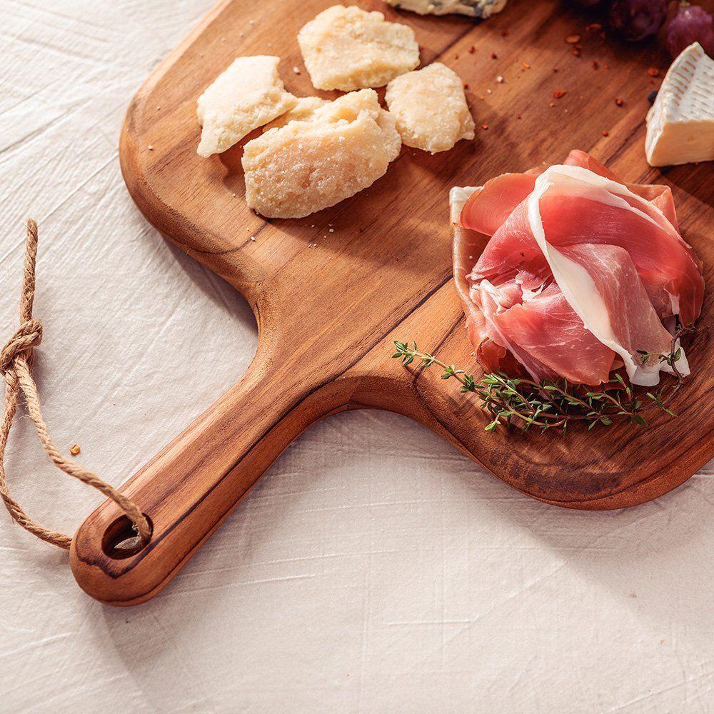 Tábua Para Queijos E Frios Tramontina Provence 13409351 40x28 Madeira Teca - 3