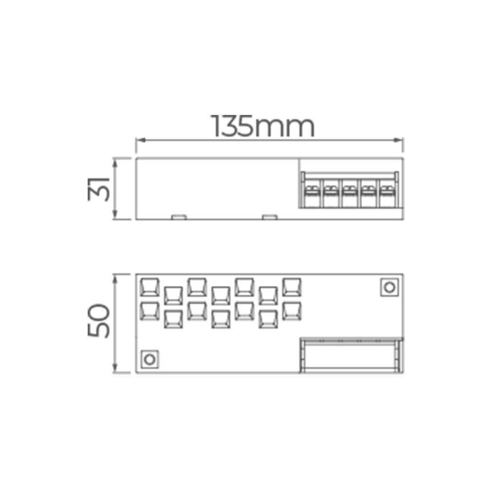 Fonte Para Fita Led Stella Evo 24v 1,46a / 35w Bivolt - 2