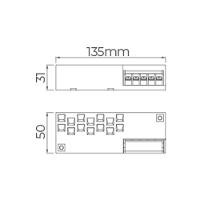 Fonte Para Fita Led Stella Evo 24v 1,46a / 35w Bivolt - 2