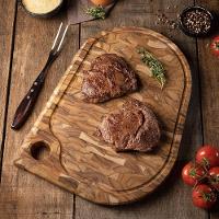 Tábua Para Churrasco Tramontina Folíum 13583351 45x33 Madeira Teca - 2