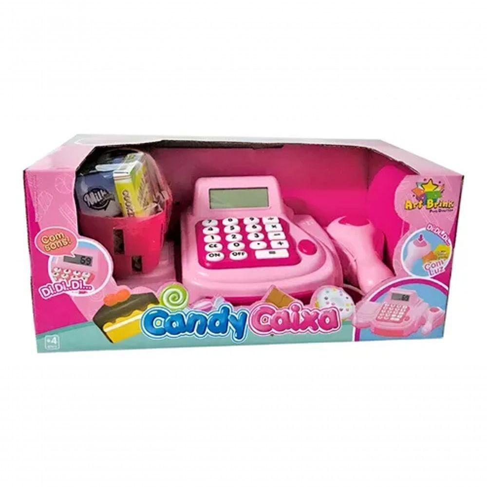 Caixa Registradora Pink Cash Srt Cor 15 Pcs - 5