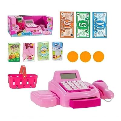 Caixa Registradora Pink Cash Srt Cor 15 Pcs