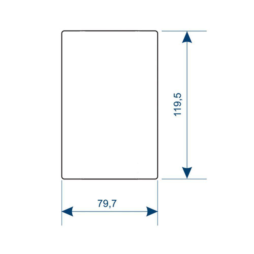 Tomada Tripla Fame Modulare 2p+t 10a Com Placa 4x2 Branco - 2