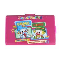 Lancheira Escolar Infantil Patati Patata Marmita 3 Divisorias Meninas Pote Duplo Passeio Com Trava Rosa - 5