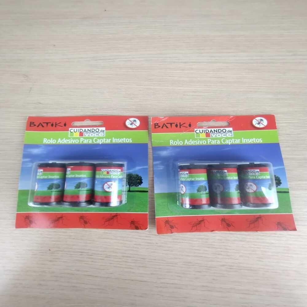 Cola Armadilha Para Formigas Baratas E Mosquitos Rolo Adesivo Cola Fita Adesiva Para Capturar Insetos Com 3 Rolos - 3