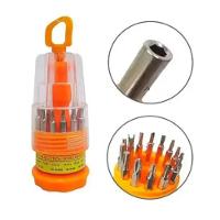 Jogo Chaves Precisao Kit Ferramentas Mini Celular Oculos Multiuso Fenda 16 Em 1 Reparo Manutençao Torx Allen Fenda - 1