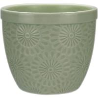 Vaso Planta Cachepô Home&co Cerâmica 9x10 Verde Decorativo - 1