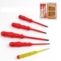 Kit Jogo Chaves Isolada Fenda Philips 1000v Imantada Chave Teste 6 Pecas Ponta Magnetica Eletricista Eletronica - 1