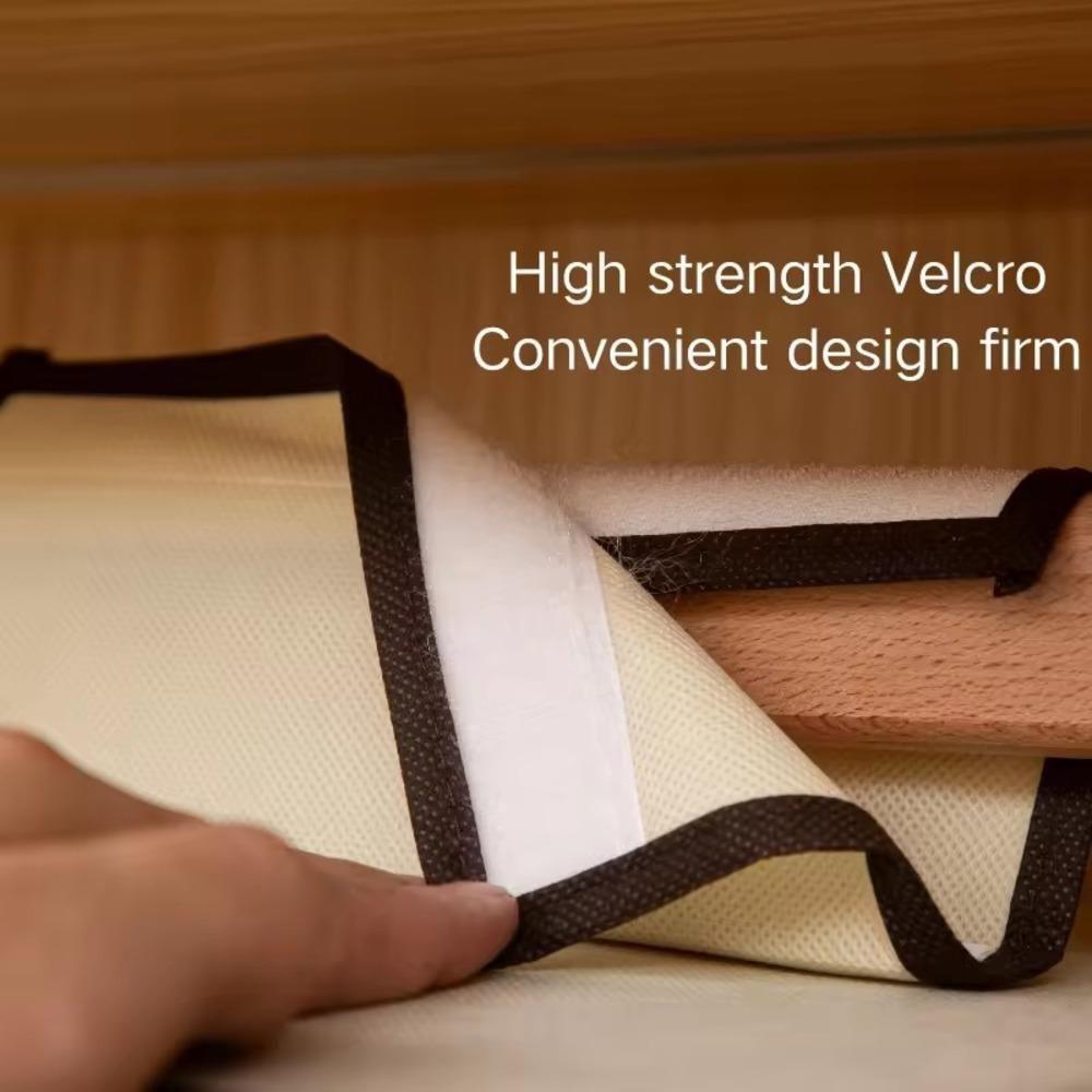 Organizador Prateleira Vertical 2 Divisórias Multiuso Para Closet Guarda Roupa Armario Toalha Edredom Kangur - 3