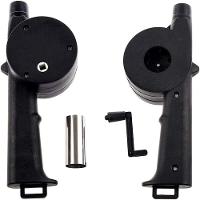 Soprador Acendedor De Churrasqueira Carvao Lareira Ventilador Manual Assoprador - 2