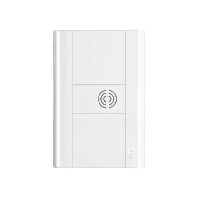 Cigarra Fame Modulare De Embutir Com Placa 4x2 Branco