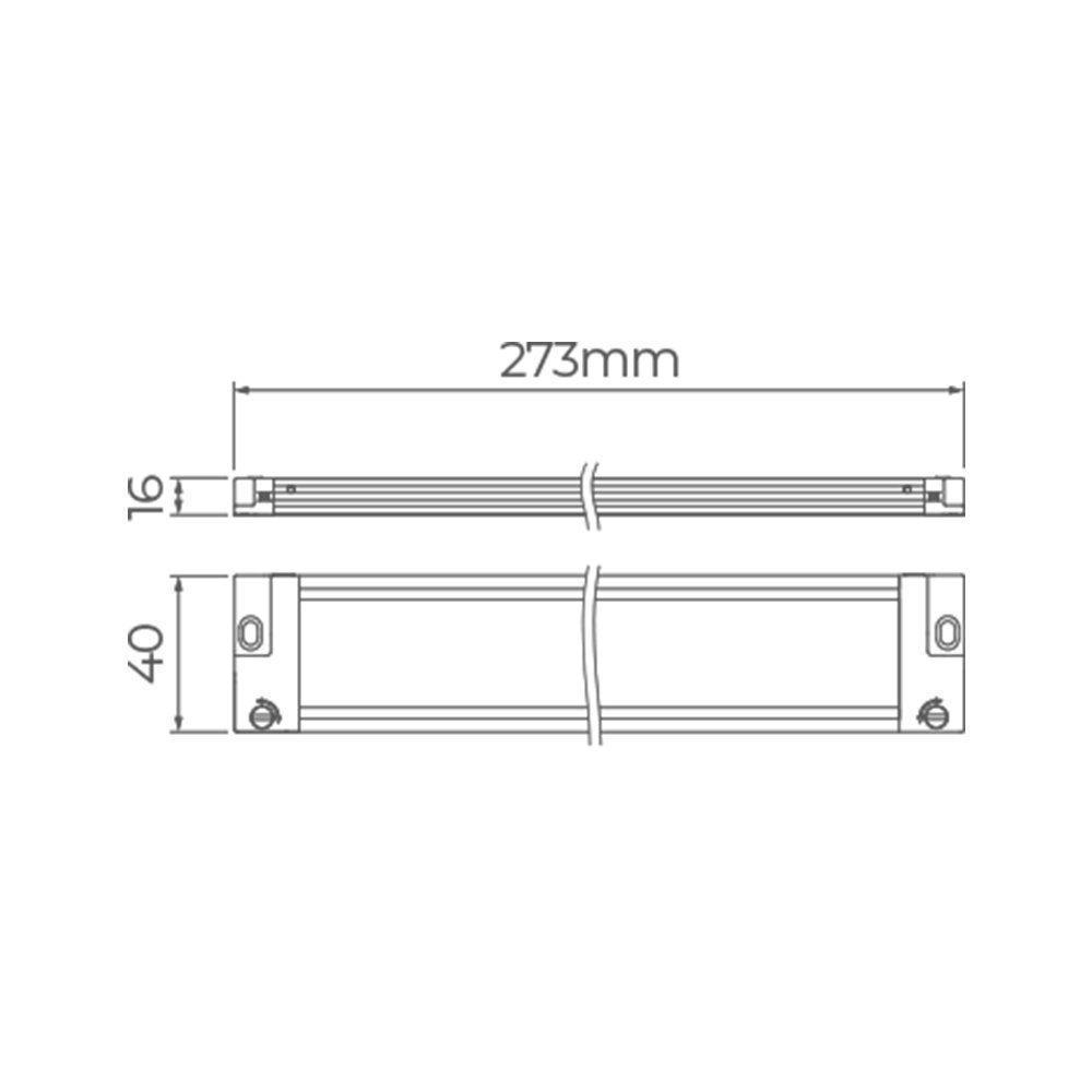 Fonte Para Fita Led Stella Dimerizável Ultrafina 12v 2,08a / 25w Bivolt - 2
