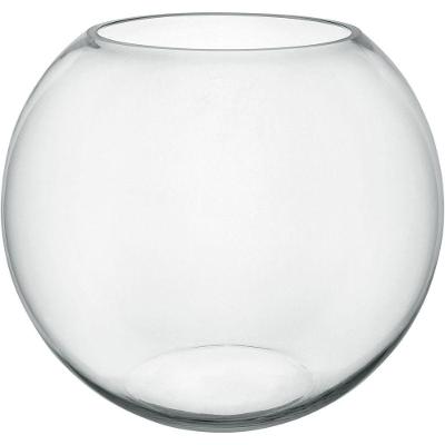 Vaso Decorativo Enfeite Casa Homeco Vidro 34x40 Transparente