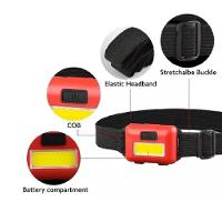 Lanterna De Cabeca Led Multiuso Para Bike Trilha Camping Farol Sinalizador Corrida Capacete Vermelha - 5