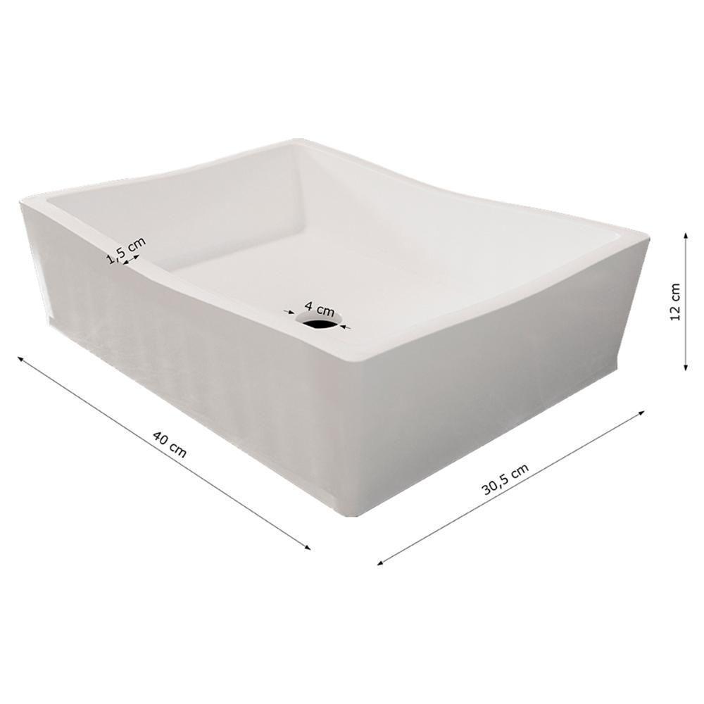 Gabinete Banheiro Ibiza 2 Portas Cuba E Armario Espelheira Pistache-naturale - 5