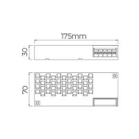 Fonte Para Fita Led Stella Evo 24v 4,17a / 100w Bivolt - 2