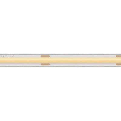 Fita De Led Stella Cob All Light Pro Com 5 Metros Ip67 Alto Irc 95 16w 24v 3000k - Luz Amarela
