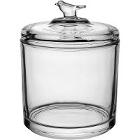 Potiche Redondo Bomboniere Home&co Com Tampa Vidro 13x10x10 - 1