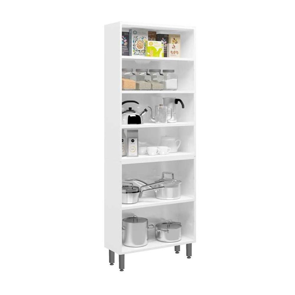 Armário Paneleiro De Aço 6 Portas Branco Múltipla Bertolini Branco - 4
