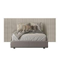 Cabeceira Ripada Para Cama Queen 241cm Laranjeira - Off White - 2