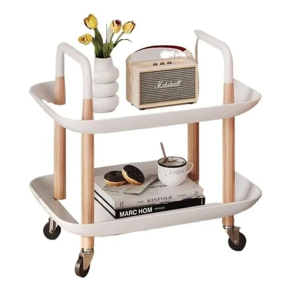 Carrinho Organizador Multiuso 2 Prateleiras - 1