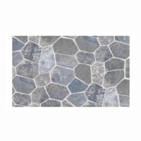 Papel De Parede Pvc Pedras Cinzas 45cm X 5 Metros - 1