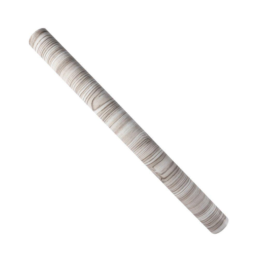 Papel De Parede Pvc Madeira Cru - 3