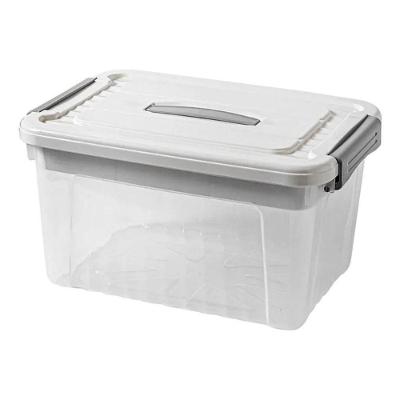 Caixa Cesto Organizador Multiuso Com Tampa 15 Litros