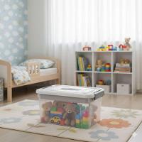 Caixa Cesto Organizador Multiuso Com Tampa 15 Litros - 3