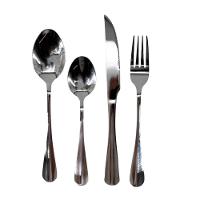 Kit Conjunto 24 Peças Talheres Inox Com Maleta Preta - 3