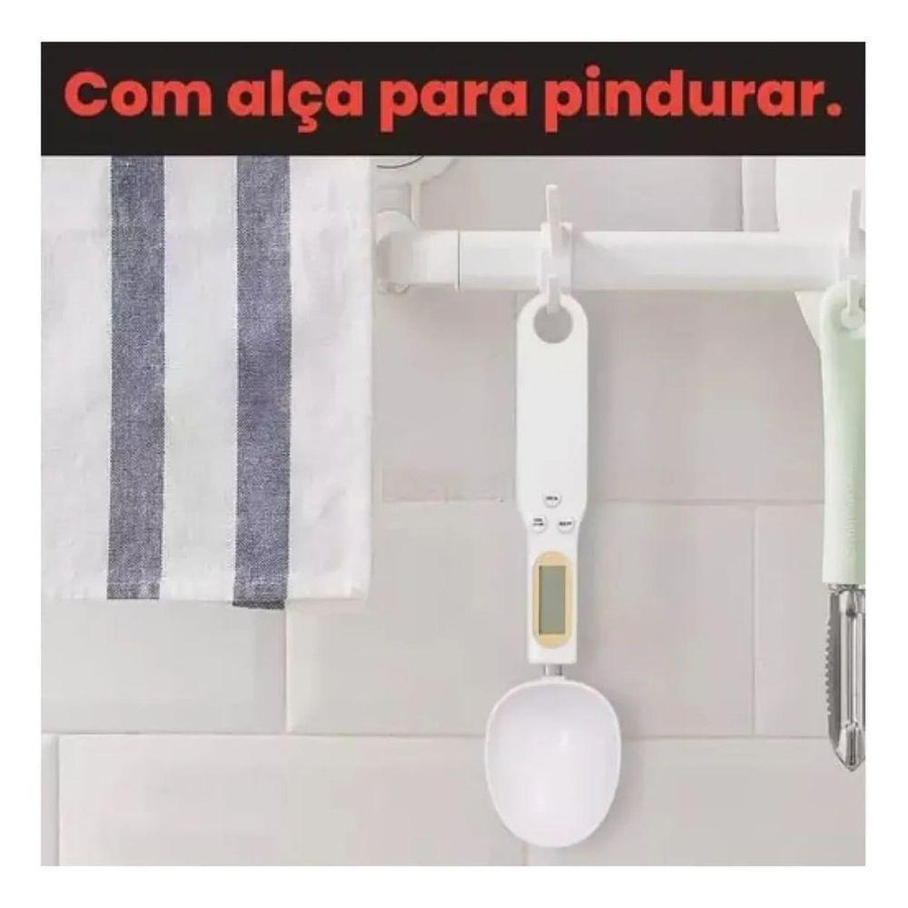 Colher De Medida Com Balança Digital 500g Ideal Para Cozinha - Sortida - 5