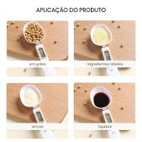 Colher De Medida Com Balança Digital 500g Ideal Para Cozinha - Sortida - 2