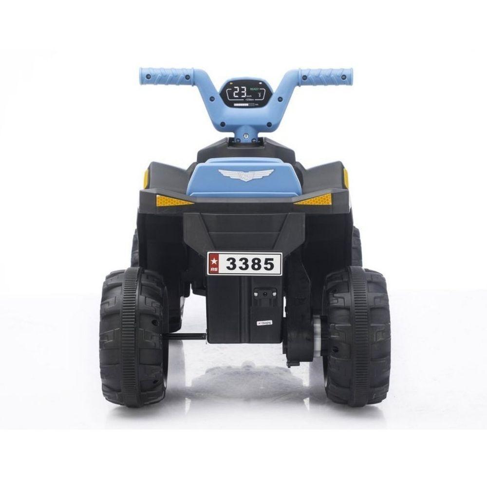 Carro Elétrico Infantil 6v Quadriciclo De Passeio Azul - 4