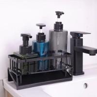 Suporte Organizador Multiuso Pias E Cozinha Preto