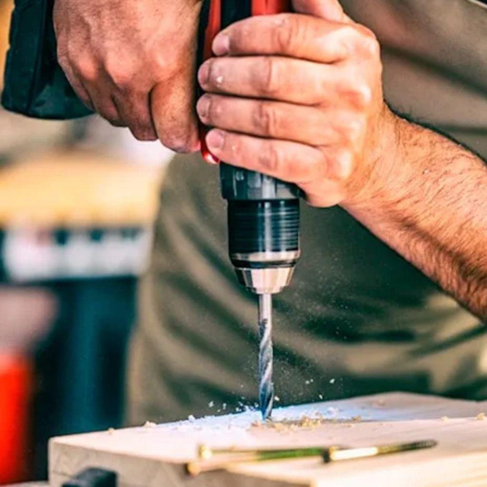 Jogo De Brocas Para Madeira 8 Peças De 3 A 10mm - 2