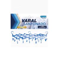 Varal Premium Sanfonado 29 Prendedores - Sortido - 2
