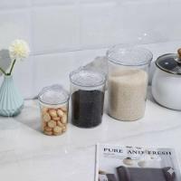 Kit 3 Potes Conjunto Hermético Redondo De Plástico Com Tampa - 2