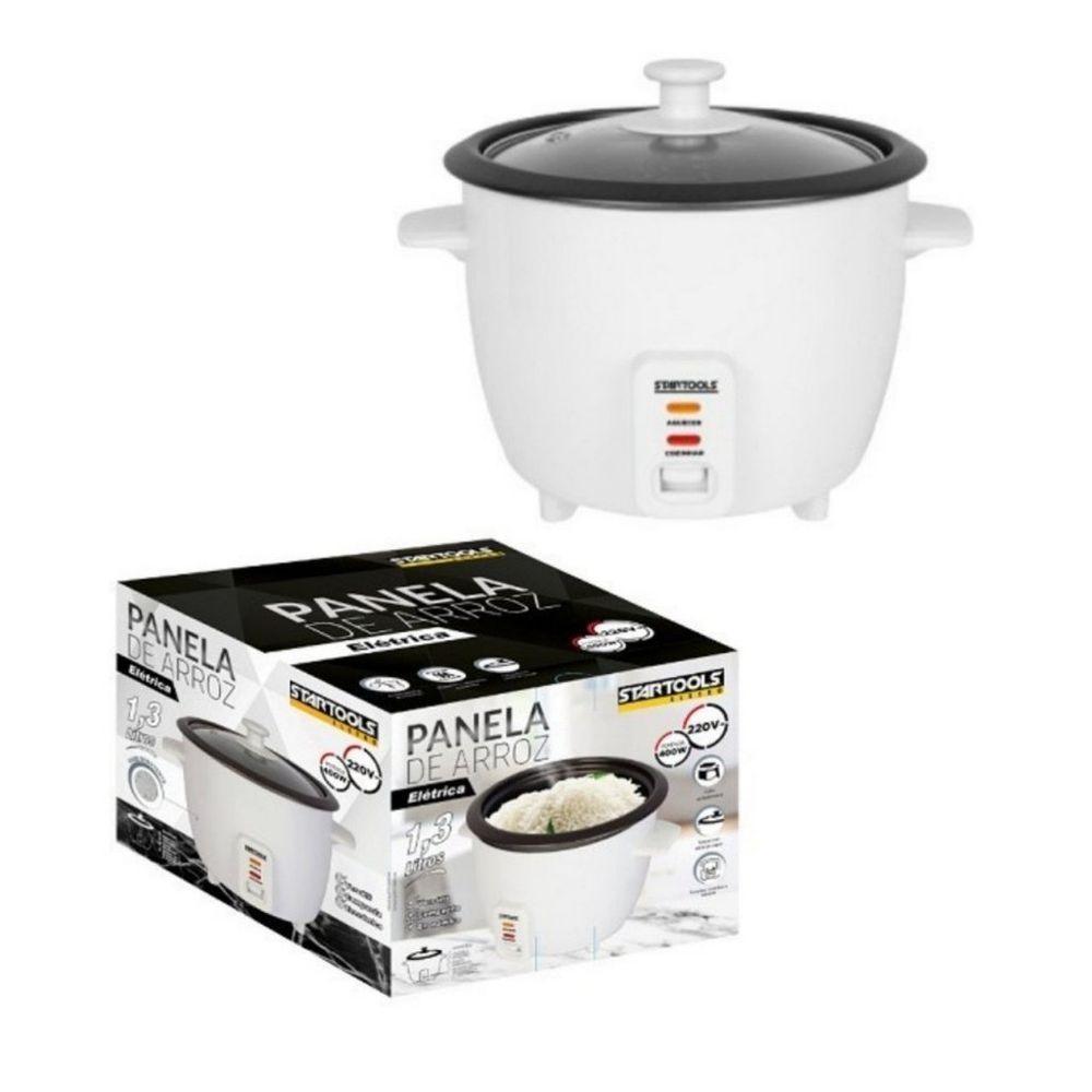 Panela De Arroz Elétrica 1,3 Litros 220v Branco - 3