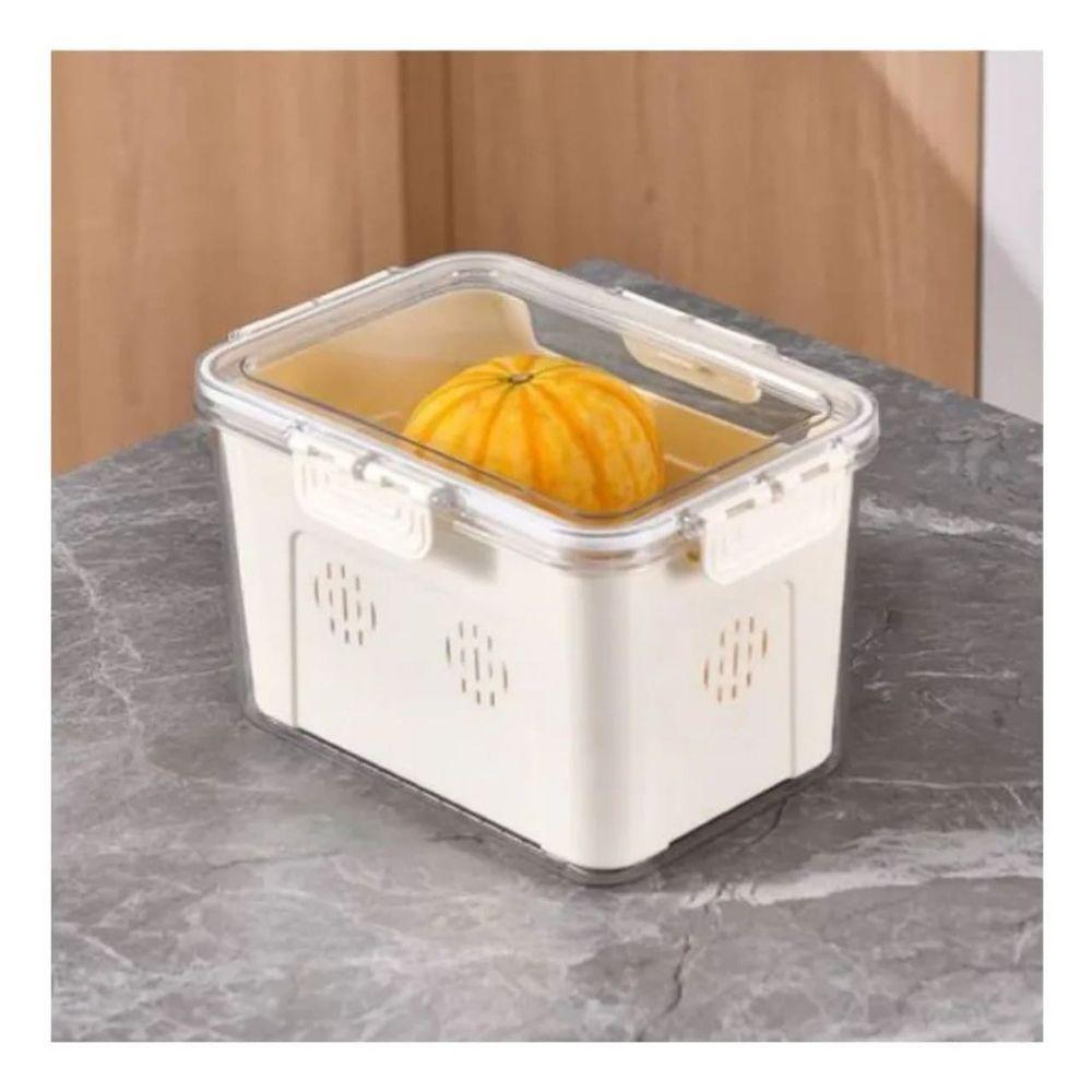 Caixa Organizador Com Tampa Geladeiras, Frutas, Legumes E Carnes - 5
