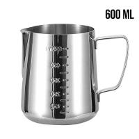 Jarra De Leite Leiteira Pitcher Barista Café Inox Com Marcação 600ml - 3