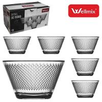 Kit Conjunto 6 Unidades Bowl Vidro Zig 300ml - 3