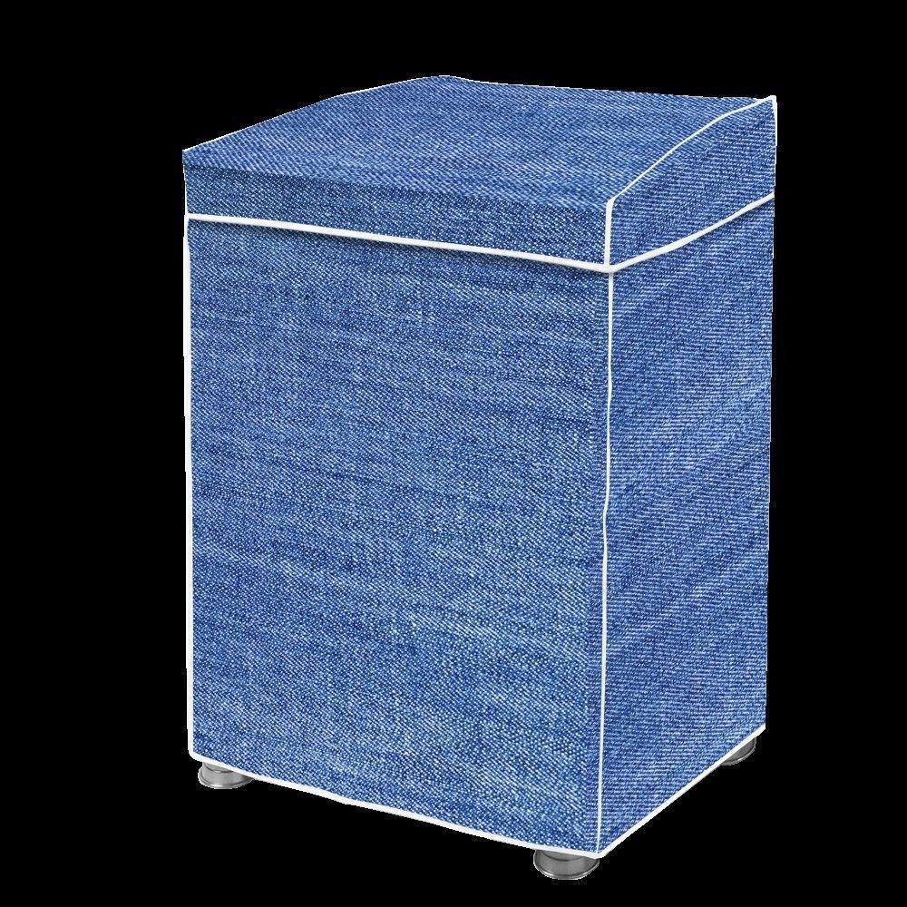 Capa Maquina De Lavar Flanelada Jeans M - 3