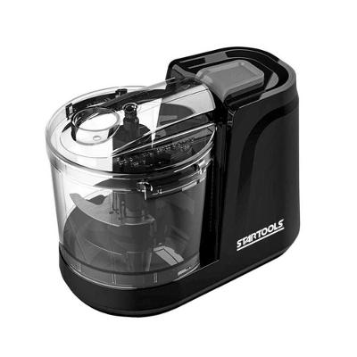 Mini Processador Triturador Elétrico 100w 127v 350ml Preto