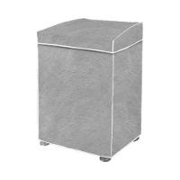 Capa Maquina De Lavar Flanelada Cinza Perolizada - P - 1