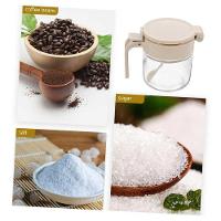 Porta Condimentos Redondo Vidro Com Colher 280ml - 3